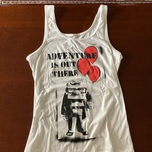 Disney Up Tank top size XL
